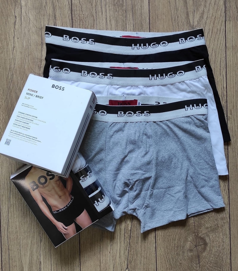 Kit 5 Cueca Boxer Adulto Premium 100% ALGODÃO Cotton