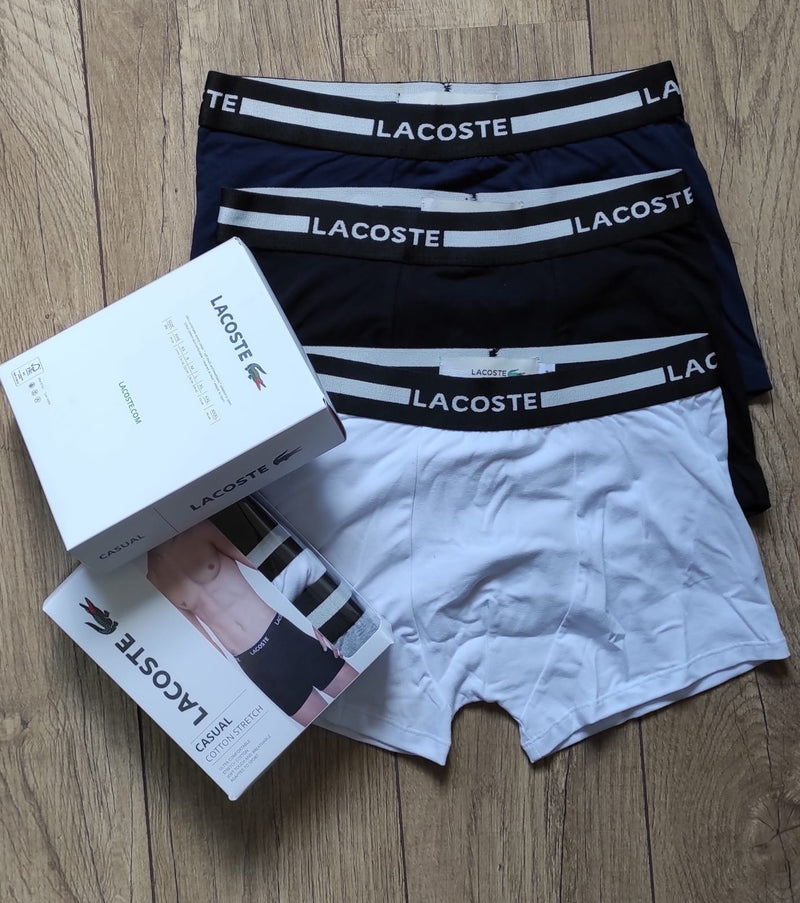 Kit 5 Cueca Boxer Adulto Premium 100% ALGODÃO Cotton