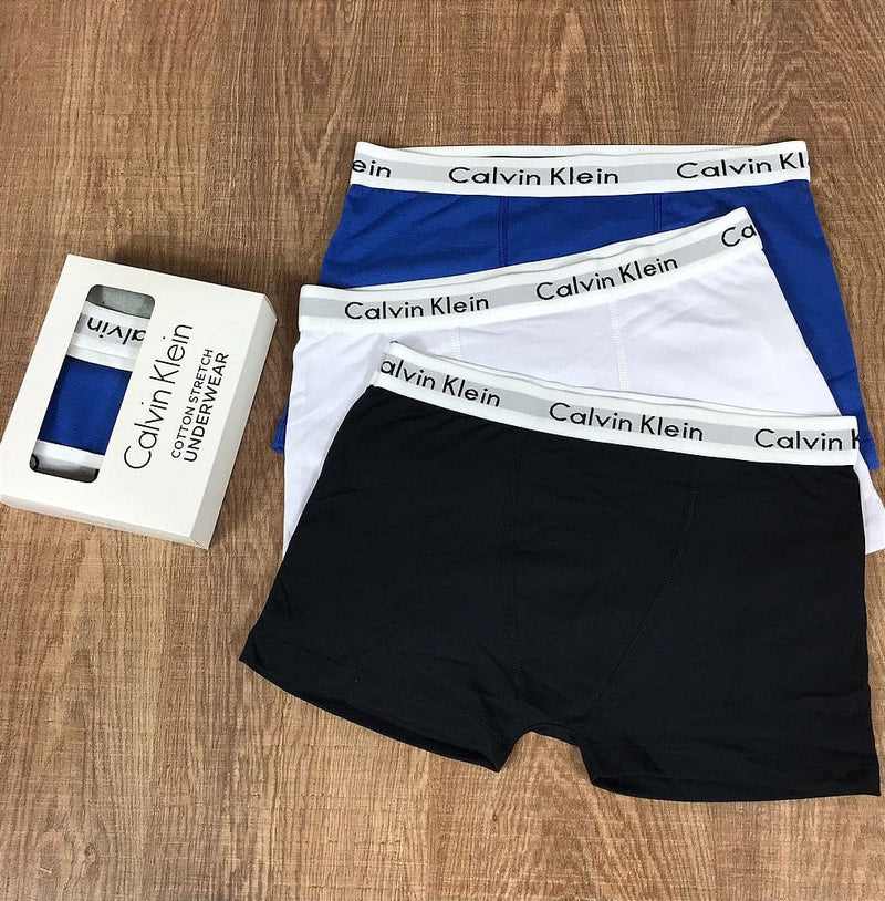 Kit 10 Cueca Boxer Calvin Klein Adulto Premium 100% ALGODÃO LEGITIMA Cotton